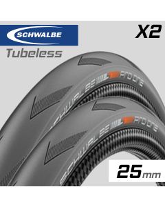 Pneus Schwalbe PRO ONE Tubeless 127 TPI-700/25