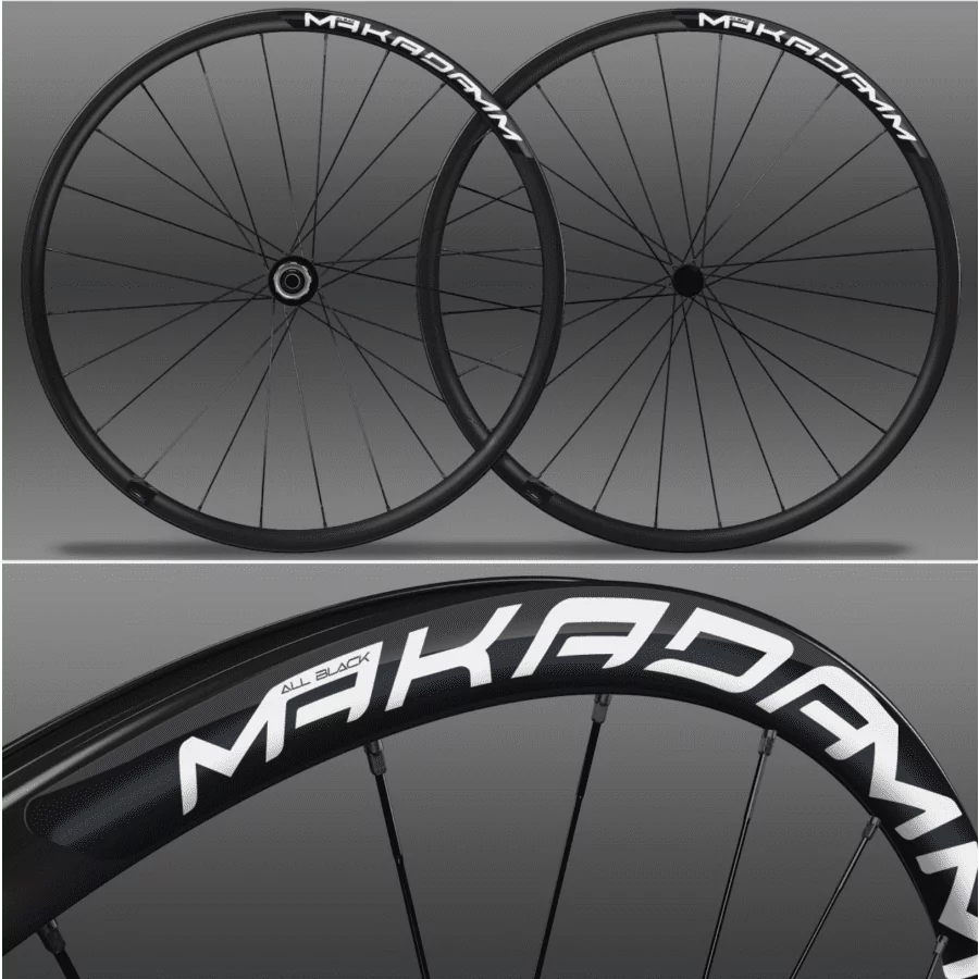 MaKadamm all black disc classic à pneus