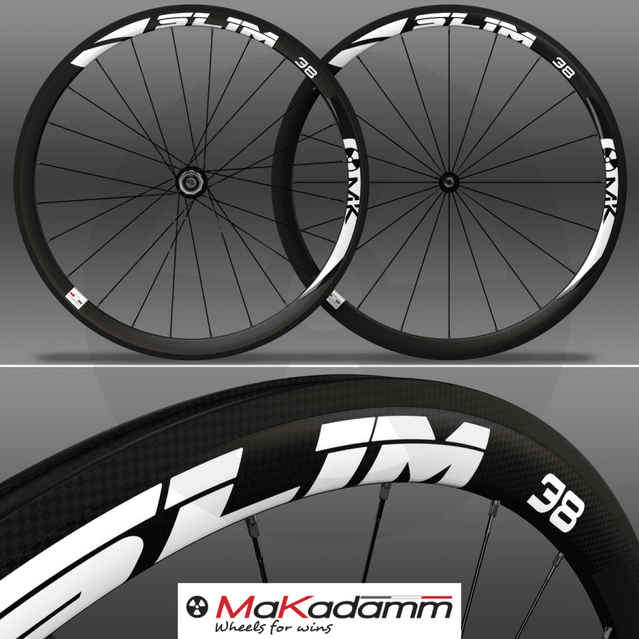 MaKadamm slim 38 classic à pneus AVANT