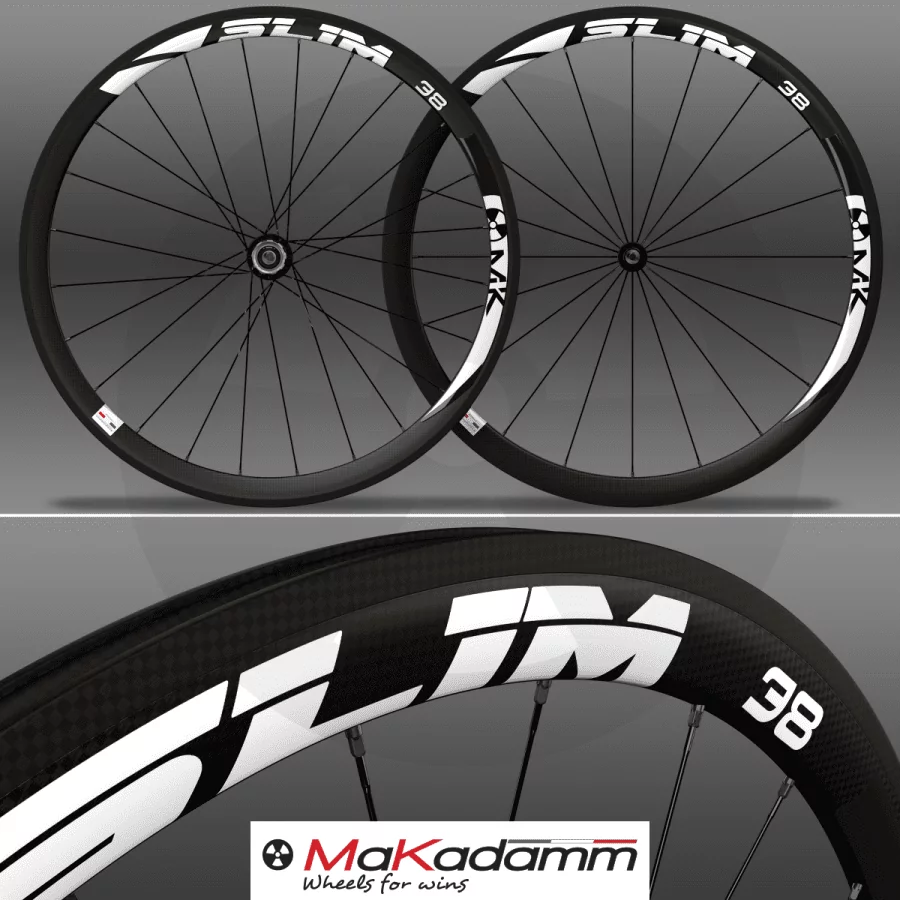 MaKadamm slim 38 classic à pneus AVANT