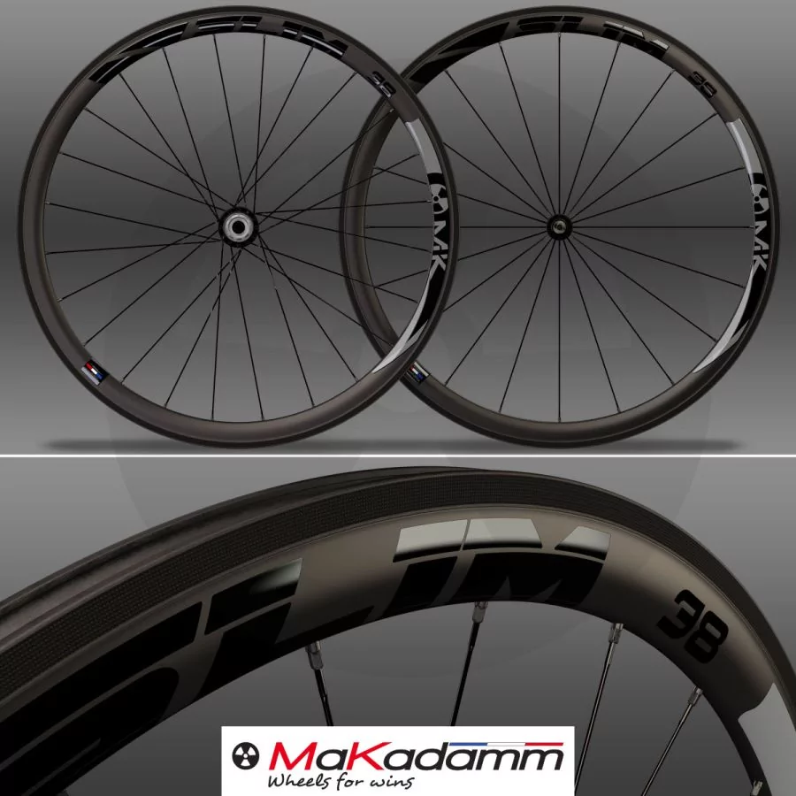 MaKadamm slim 38 premium à pneus AVANT