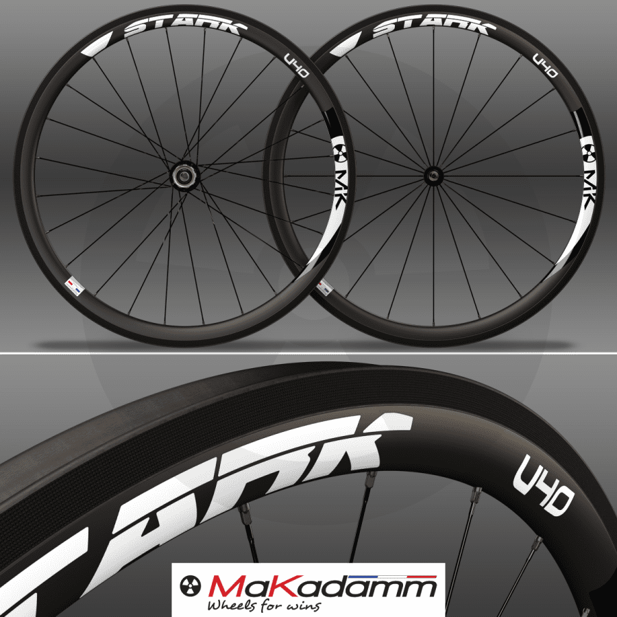 MaKadamm stark U40 premium à boyaux ARRIÈRE