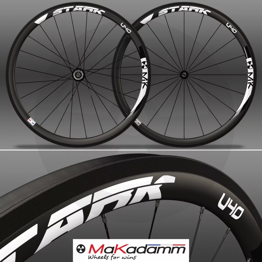 MaKadamm stark U40 premium à boyaux ARRIÈRE