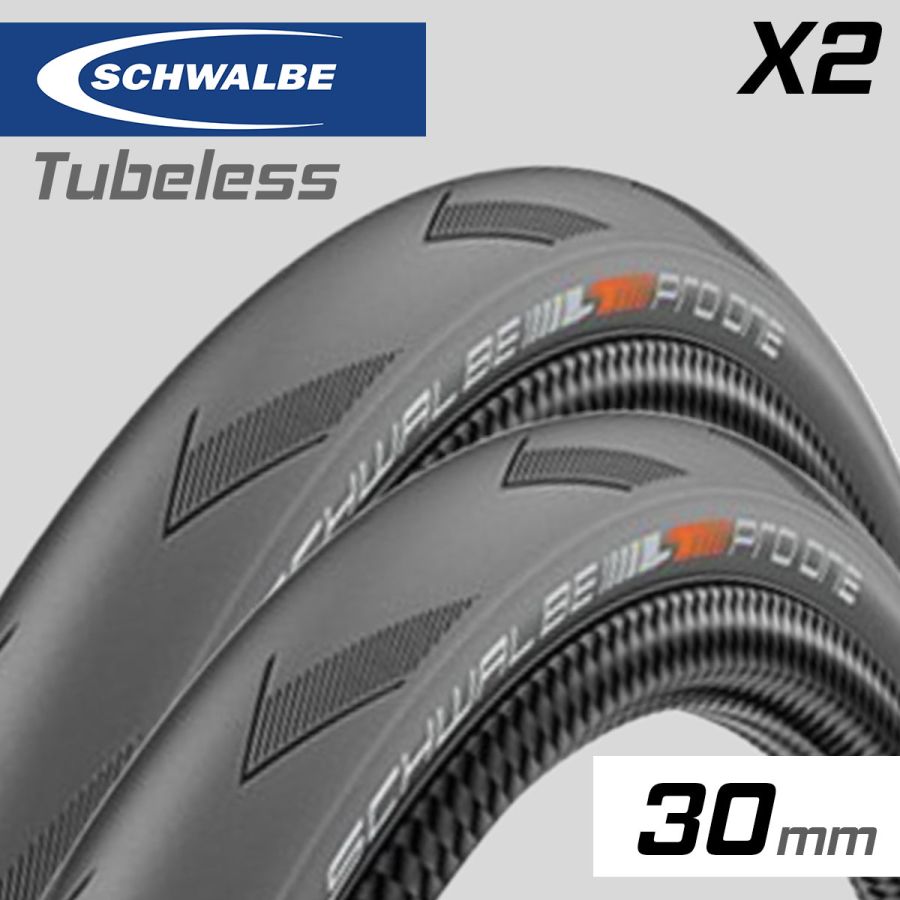 Pneus Schwalbe PRO ONE Tubeless 127 TPI-700/30